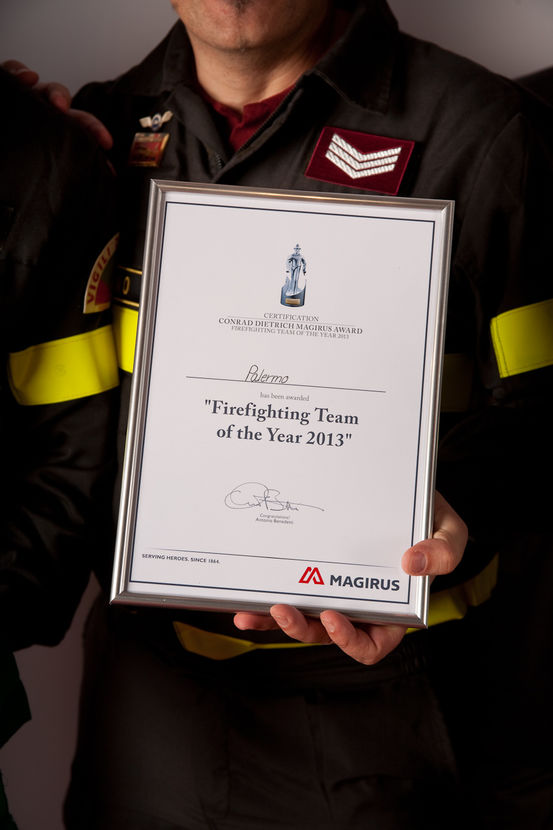 Certificate Magirus award 2013