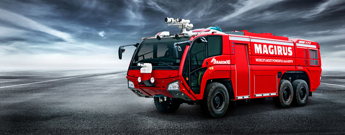 Dragon airport fire engine