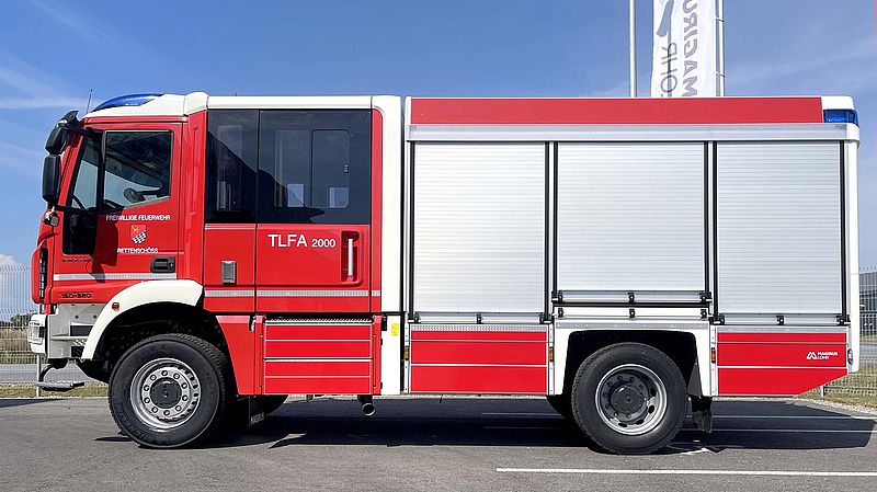 TLF 2000 Löschfahrzeug Feuerwehrauto Prospekte 10/2020 MAGIRUS MLF 4x4 2854 