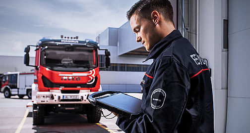 Digital system and fleet management by Magirus