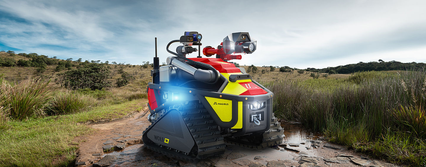 Wolf R1 Tactical Response Robot By Magirus Wolf R1 Tactical Response Robot By Magirus