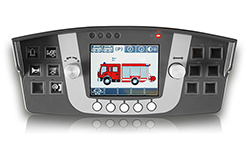 Magirus HMI cab control unit (Human Machine Interface)