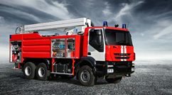 Industrial fire engine